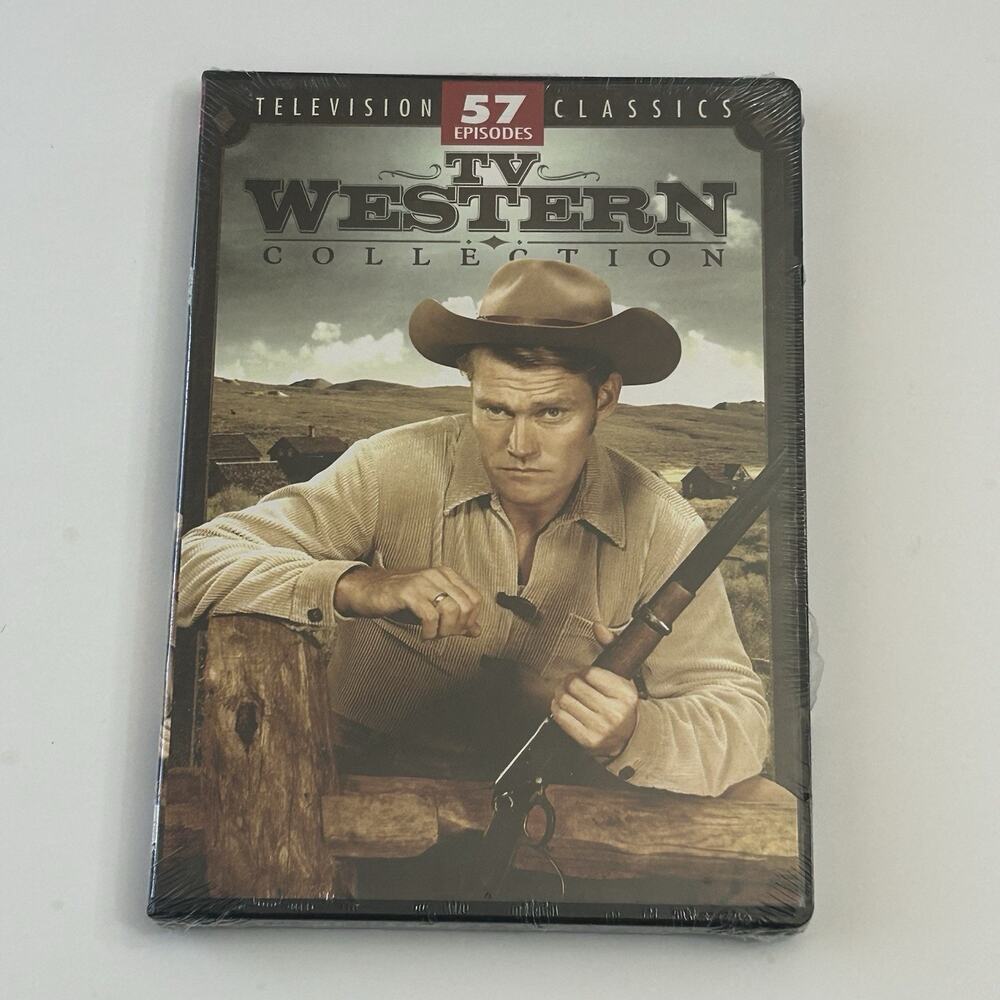 TV Western Collection 57 Episodes 4 DVD Set 1950s Rifleman Lone Ranger…NEW